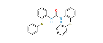 Picture of Quetiapine Impurity III (N,N'-Bis[2-(phenylthio)phenyl]urea)
