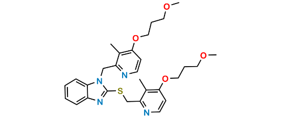 Picture of Rabeprazole N-Alkyl Sulfide