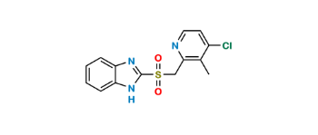 Picture of Rabeprazole 4-Chloro Analog Sulfone