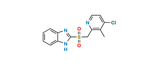 Picture of Rabeprazole 4-Chloro Analog Sulfone