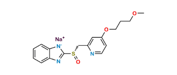 Picture of (S)-Desmethyl Rabeprazole Sodium Salt
