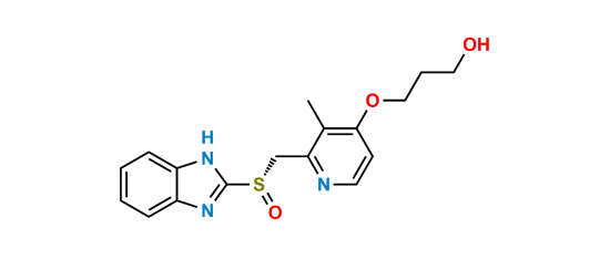 Picture of (S)-O-Desmethyl Rabeprazole Impurity