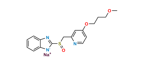 Picture of Racemic-Desmethyl Rabeprazole Sodium Salt