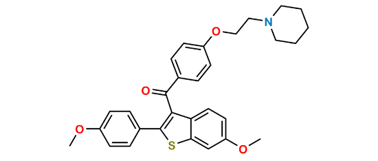 Picture of Raloxifene Dimethoxy Impurity