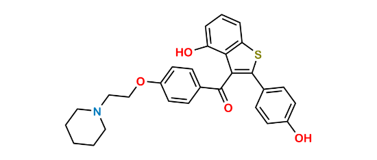 Picture of 4-Hydroxy Raloxifene Isomer