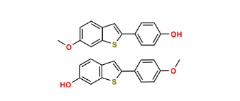 Picture of Raloxifene (Mixture of Impurity  8 & 9)