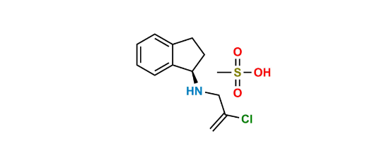 Picture of 2-Chloro Rasagiline Methanesulfonate Impurity