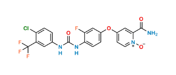 Picture of N-Desmethyl Regorafenib N-Oxide