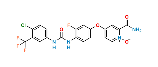Picture of N-Desmethyl Regorafenib N-Oxide