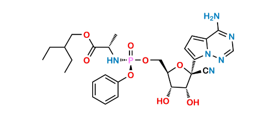 Picture of Remdesivir S-isomer at CN