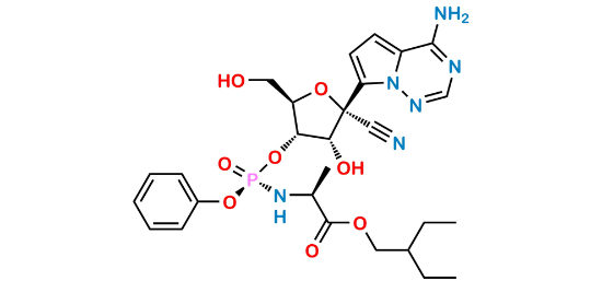 Picture of Remdesivir 5’-Desphosphate 3’-O-[(S)phosphate]