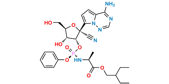 Picture of Remdesivir 5’-Desphosphate 2’-O-[(S)phosphate]