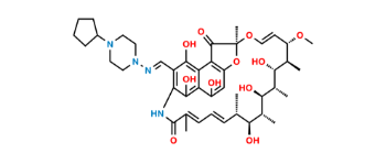 Picture of 25-Desacetyl Rifapentine