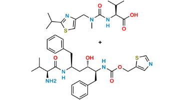 Picture of Mixture of Ureidovaline and N-deacylvaline Ritonavir