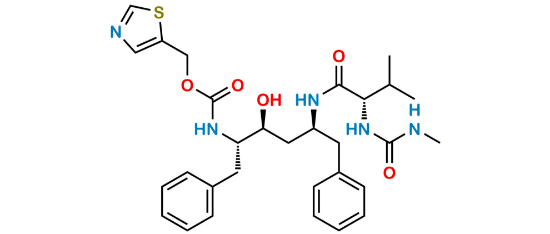 Picture of Des-Isopropylthiazolyl Ritonavir