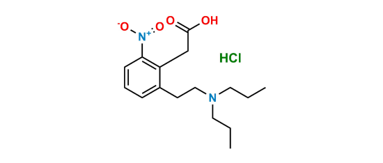 Picture of Ropinirole Open Ring Nitro Impurity (HCL)
