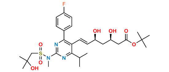 Picture of Rosuvastatin EP Impurity A t-Butyl Ester