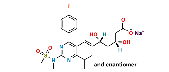 Picture of Rosuvastatin EP Impurity B (Sodium Salt)