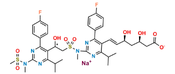 Picture of Rosuvastatin EP Impurity E (Sodium Salt)