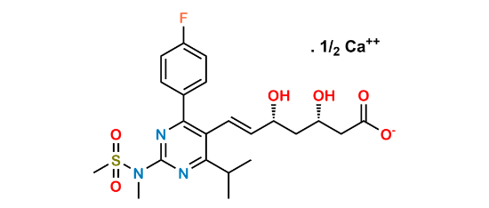 Picture of Rosuvastatin EP Impurity G (Calcium Salt)