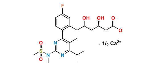 Picture of Rosuvastatin EP Impurity H (Calcium Salt)