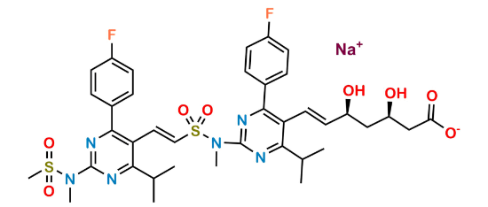 Picture of Rosuvastatin EP Impurity J (Sodium Salt)