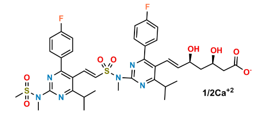 Picture of Rosuvastatin EP Impurity J (Calcium Salt)