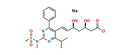 Picture of Rosuvastatin EP Impurity M (Sodium salt)
