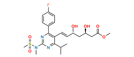 Picture of Rosuvastatin (3R,5R)-Isomer Methyl Ester