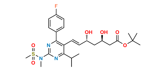 Picture of Rosuvastatin (3R,5R)-Isomer t-Butyl Ester