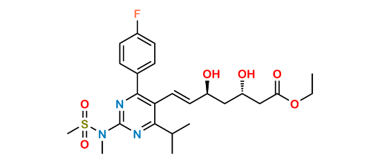 Picture of Rosuvastatin (3S,5S)-Isomer Ethyl Ester