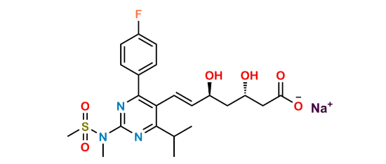 Picture of Rosuvastatin (3S,5S)-Isomer Sodium