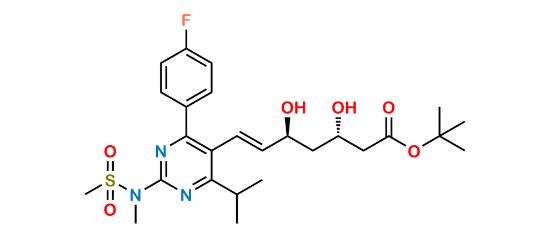 Picture of Rosuvastatin (3S,5S)-Isomer t-Butyl Ester