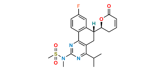 Picture of Rosuvastatin (6R)-Anhydro Lactone Impurity