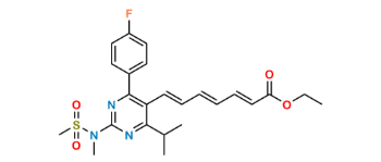 Picture of Rosuvastatin 2,3,4,5-Dianhydro Acid Ethyl Ester