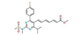 Picture of Rosuvastatin 2,3,4,5-Dianhydro Acid Methyl Ester