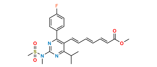 Picture of Rosuvastatin 2,3,4,5-Dianhydro Acid Methyl Ester