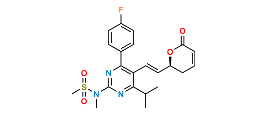 Picture of Rosuvastatin 2,3-Anhydro (5S)-Lactone