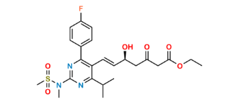 Picture of Rosuvastatin 3-Oxo Acid Ethyl Ester