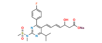 Picture of Rosuvastatin 4,5-Anhydro Acid Sodium Salt
