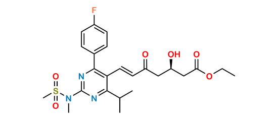 Picture of Rosuvastatin 5-Oxo Acid Ethyl Ester