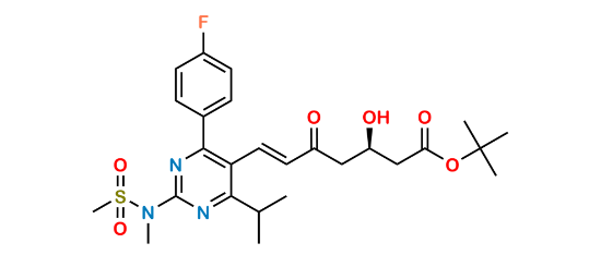 Picture of Rosuvastatin 5-Oxo Acid t-Butyl Ester