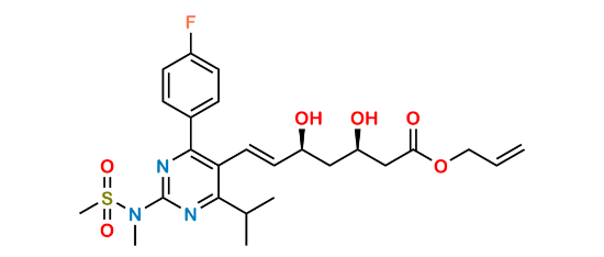Picture of Rosuvastatin Acid Allyl Ester