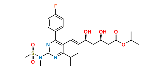 Picture of Rosuvastatin Acid Isopropyl Ester
