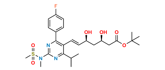 Picture of Rosuvastatin Acid t-Butyl Ester