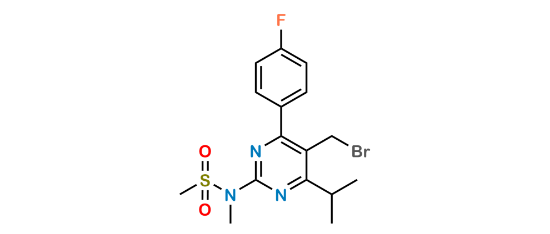 Picture of Rosuvastatin Bromomethyl Impurity