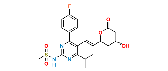 Picture of Rosuvastatin N-Desmethyl Lactone