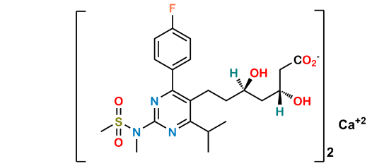 Picture of Rosuvastatin EP Impurity L (Calcium salt)