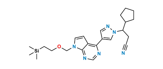 Picture of Ruxolitinib Acrylo pyrimidine Impurity
