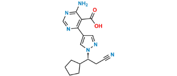 Picture of Ruxolitinib acid amine impurity